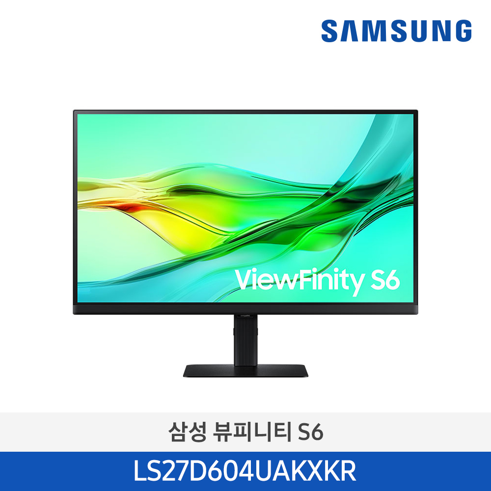 삼성 고해상도 뷰피니티 S6 27형 모니터 LS27D604UAKXKR