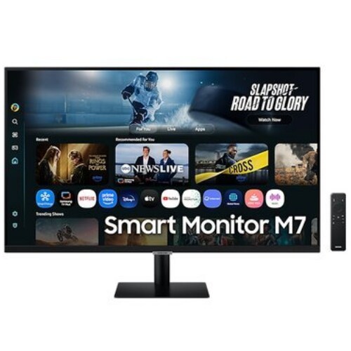 삼성 4K 스마트 모니터 M7 43인치 이동형 패키지 (블랙) LS43FM702U-1BB