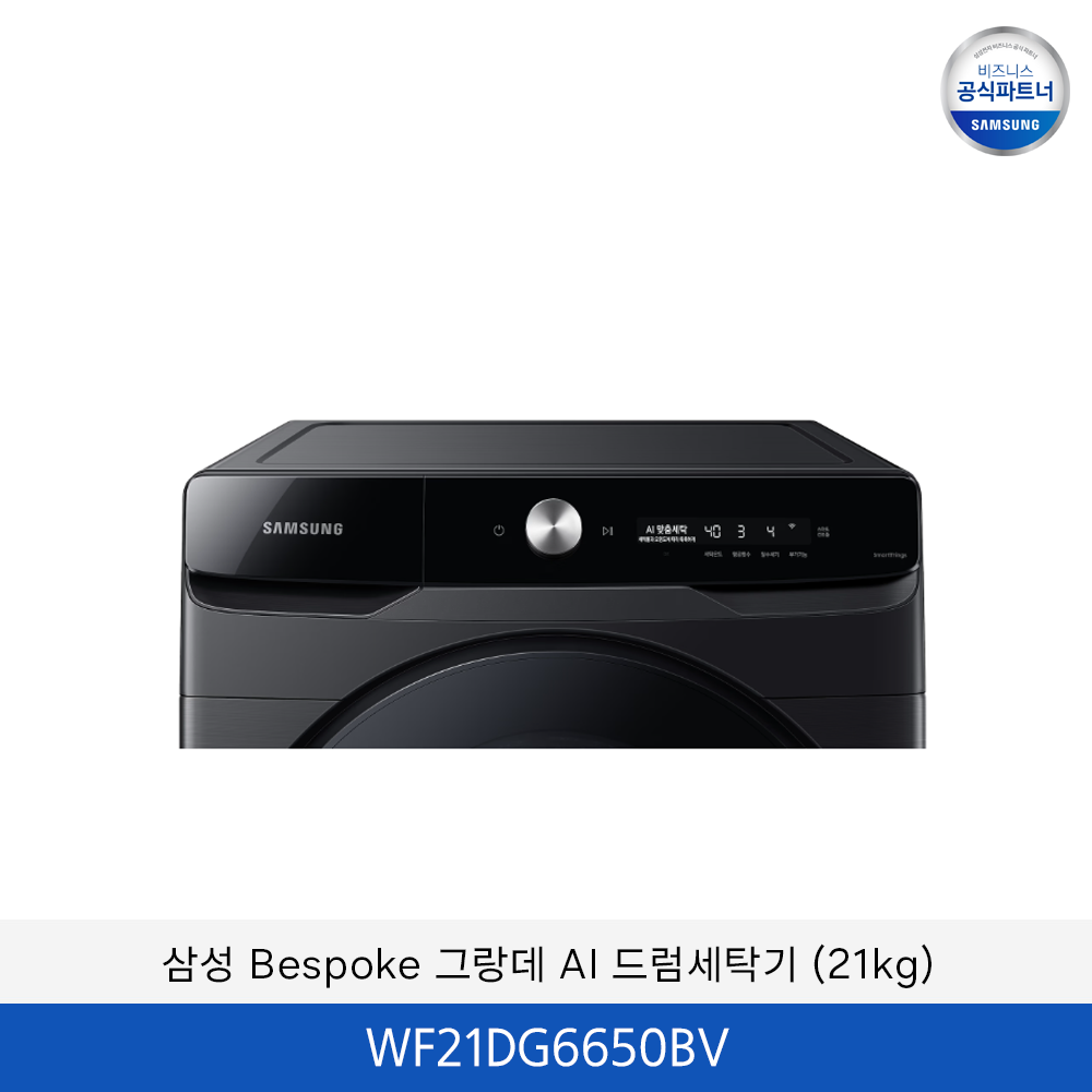 삼성 그랑데 AI 드럼세탁기 (21kg) / WF21DG6650BV